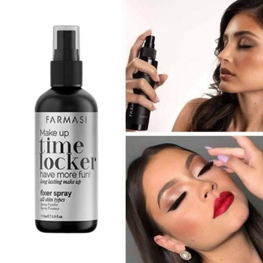 Fijador de Maquillaje Make Up Timer Locker – Farmasi – 115ml