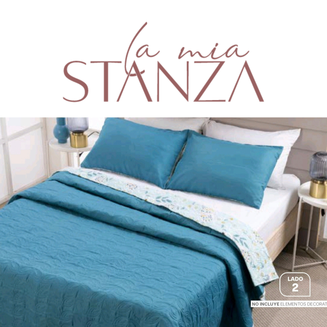 Juego de Edredón MAT Cisne La Mia Stanza – Cama Doble – 1.80x2.35m