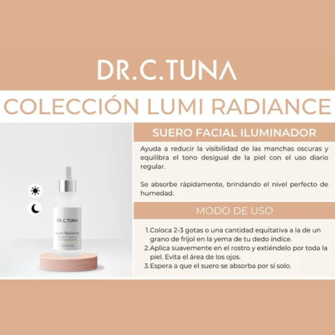 Lumi Radiance Suero Iluminador Dr. C. Tuna – 30ml