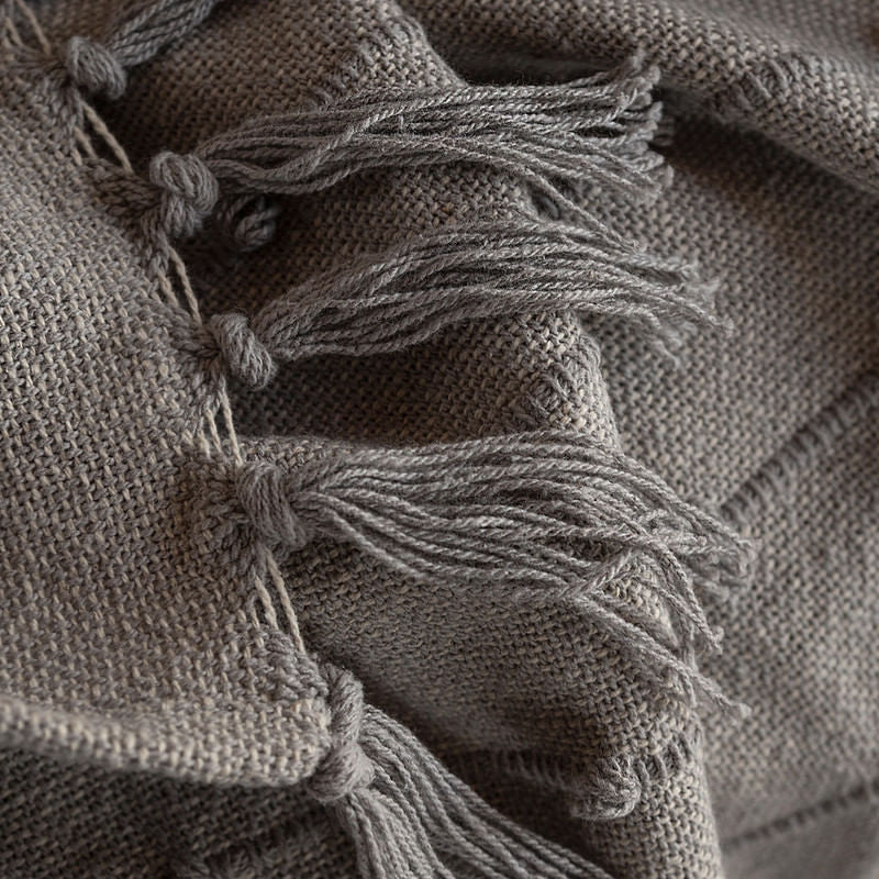 Mumbai Gris Neutral Frazada – 0.90x1.50 m