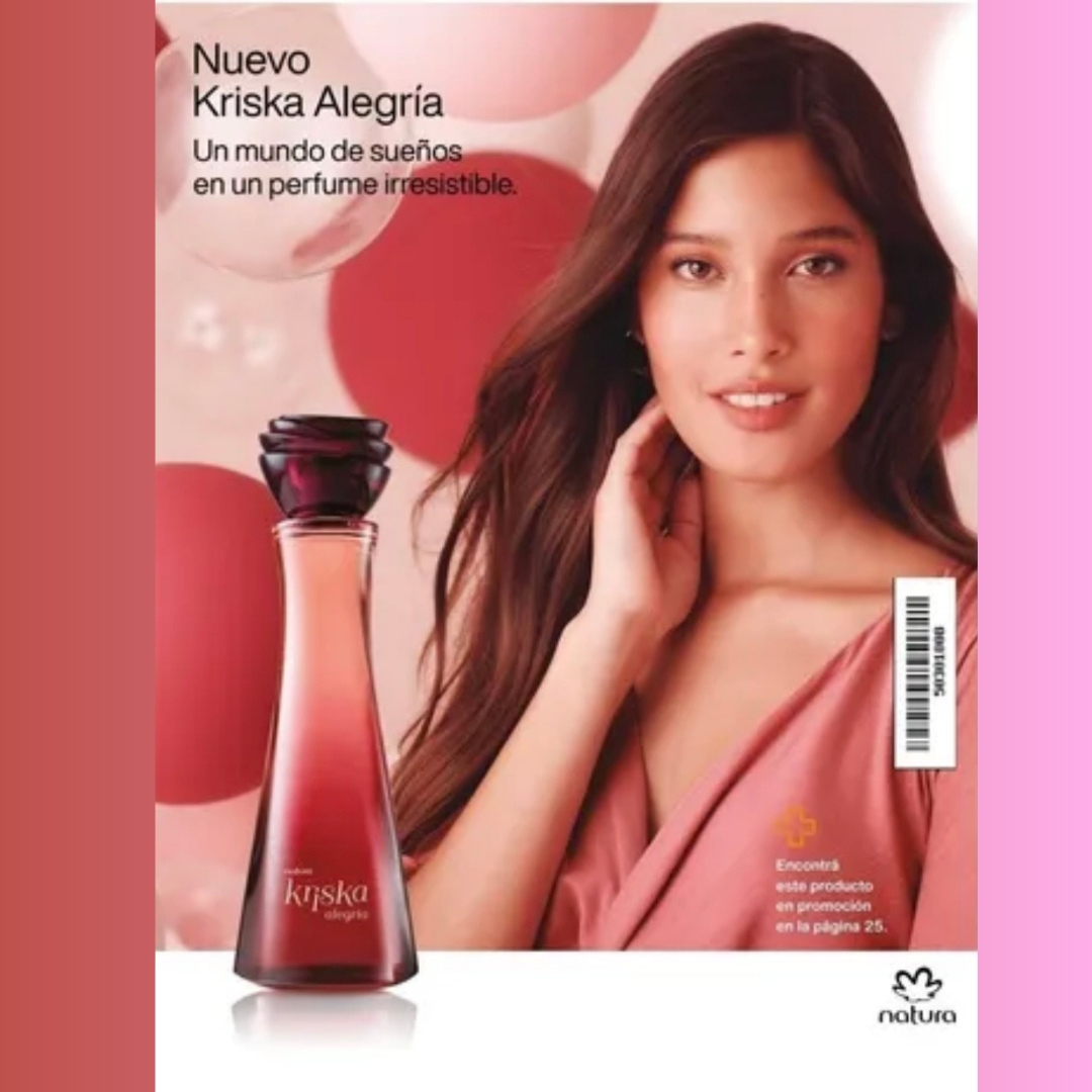 Kriska Alegria Femenino – Eau de Toilette – 100ml – Frutal Dulce