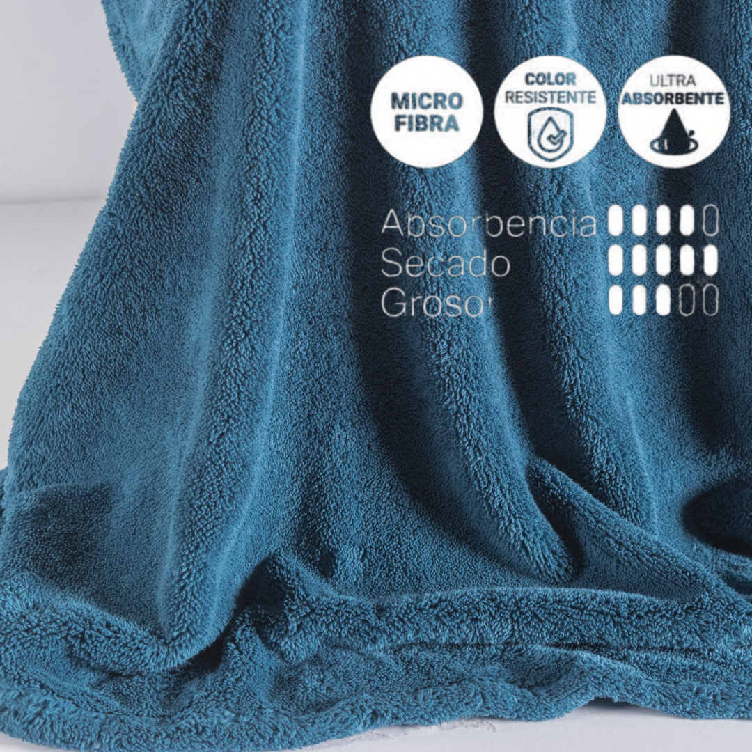 Toalla Mawi Baño Azul – 0.90x1.50m