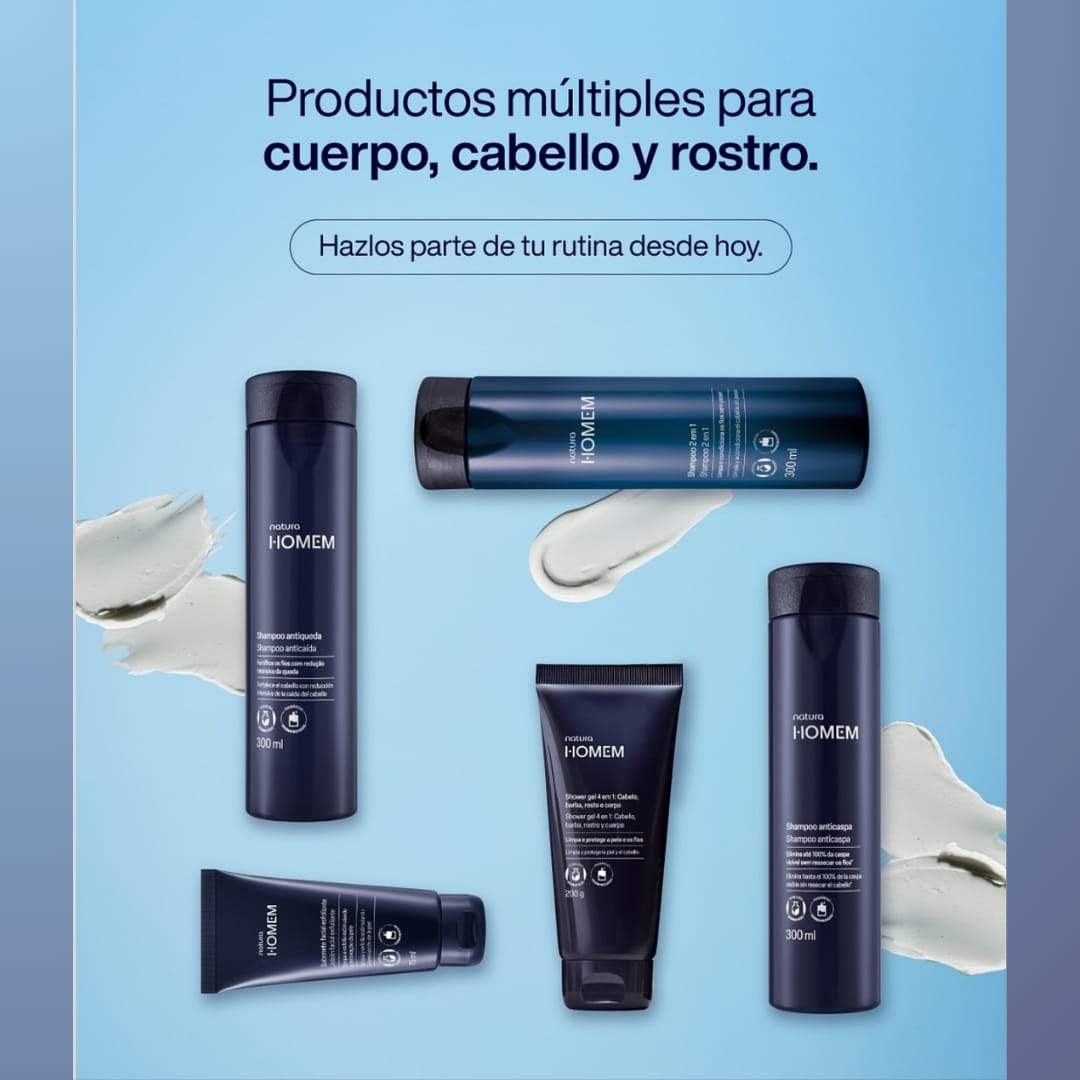 Hombres Natura - Productos cuidado diario y perfumeria 