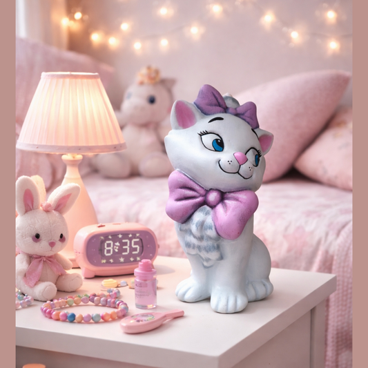 Alcancia Gatita Blanca – Arte Vivo - 12x29cm