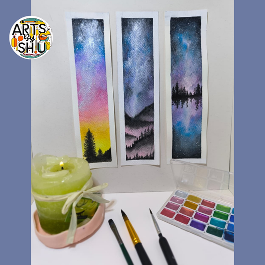 Arts By Shu – Noches de Vía Láctea – Técnica Mixta