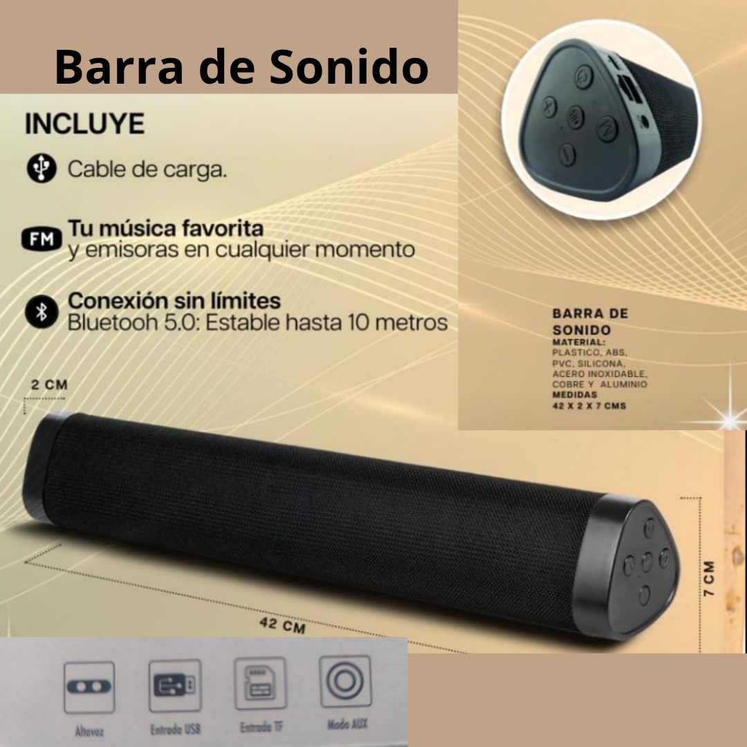 Barra de Sonido Inalambrica