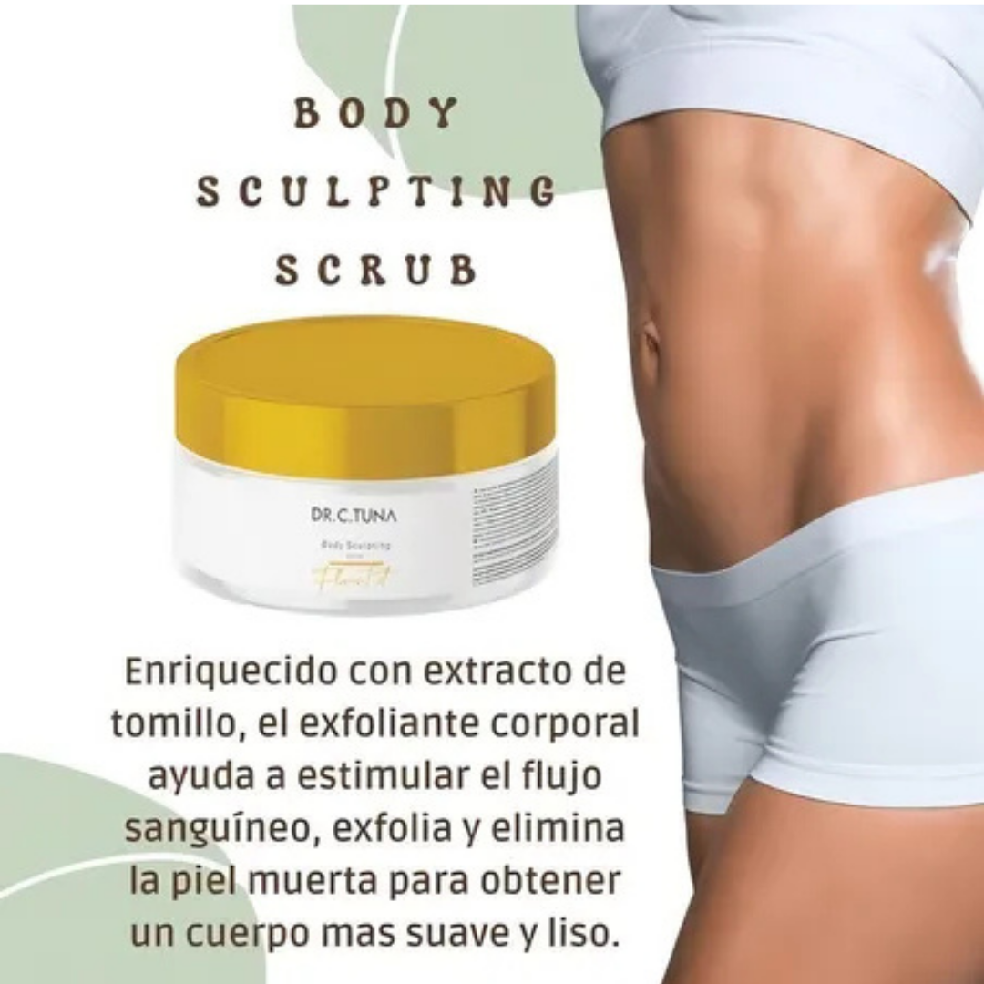 Body Sculpting Scrub Exfoliante Dr. C. Tuna - 200ml