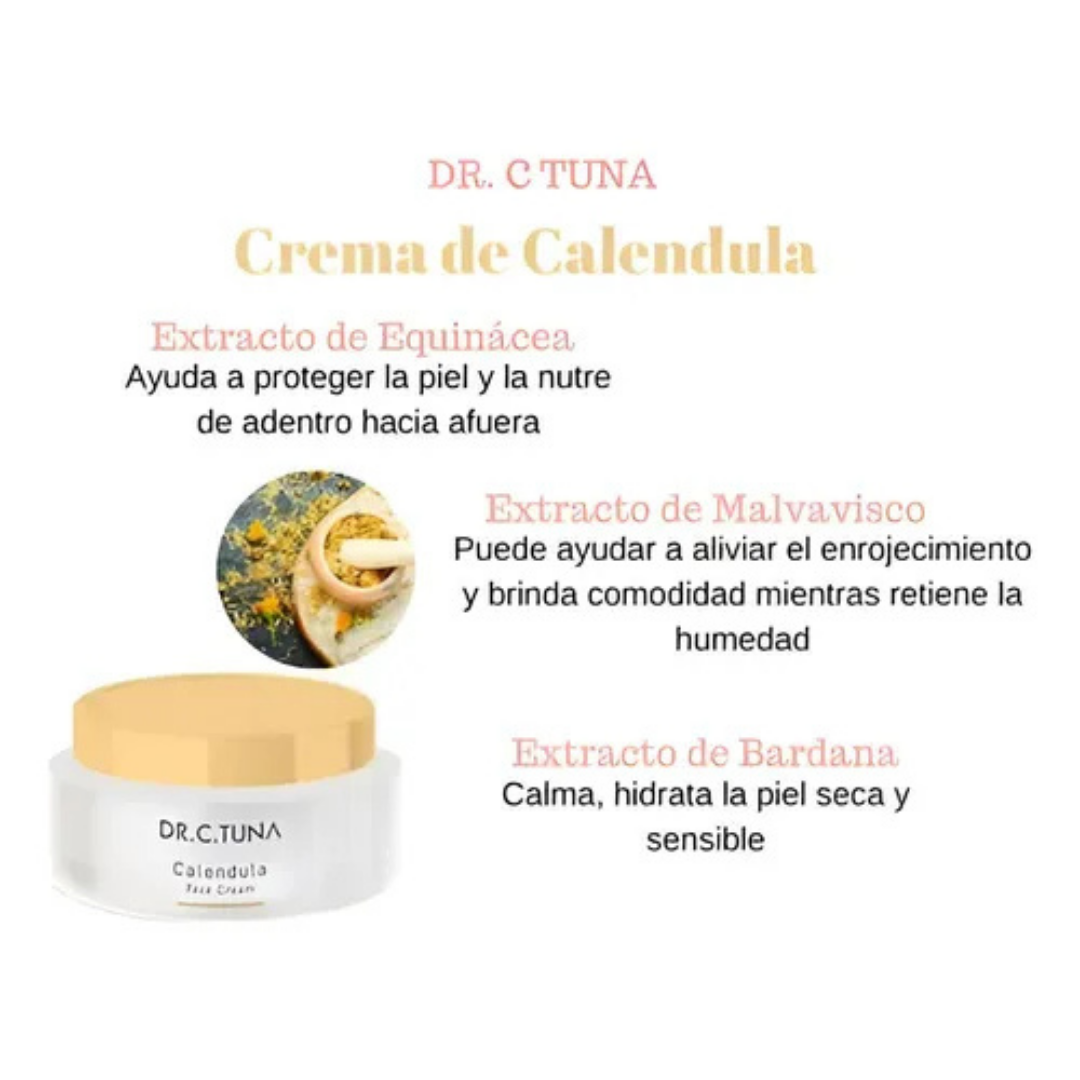 Caléndula Crema Facial Dr. C. Tuna - 50ml