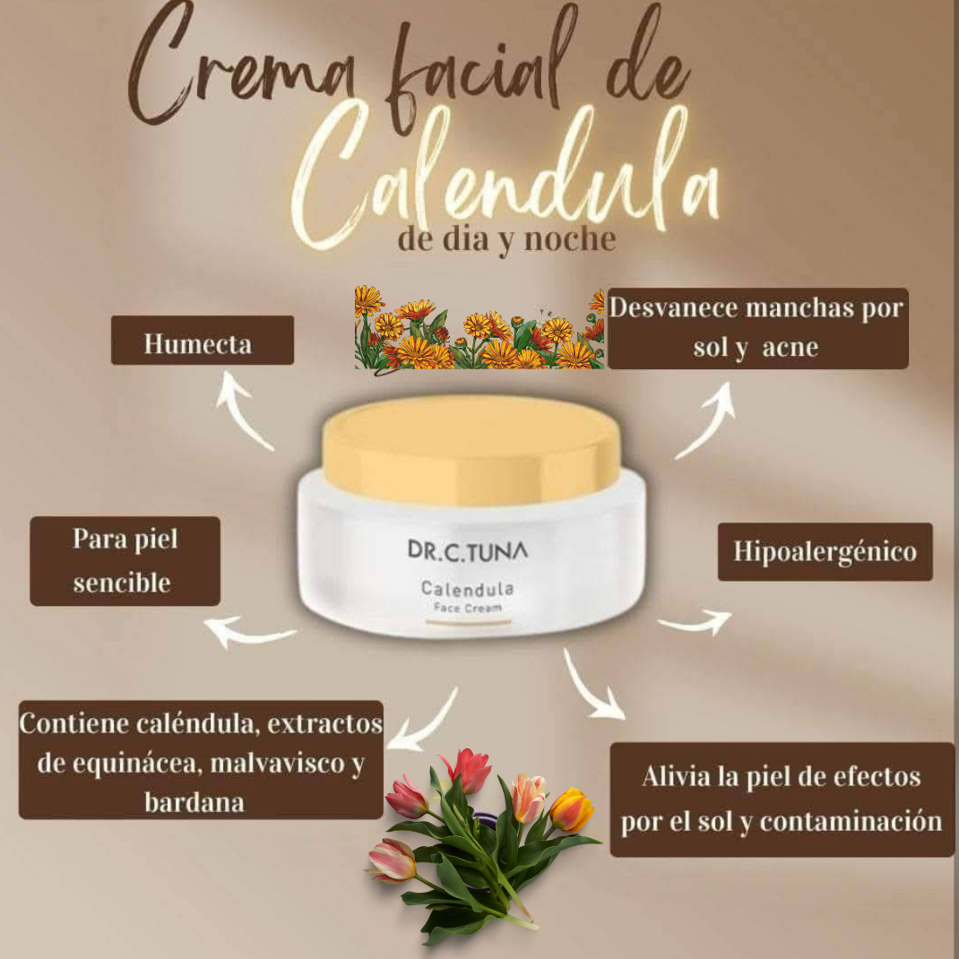 Caléndula Crema Facial Dr. C. Tuna - 50ml