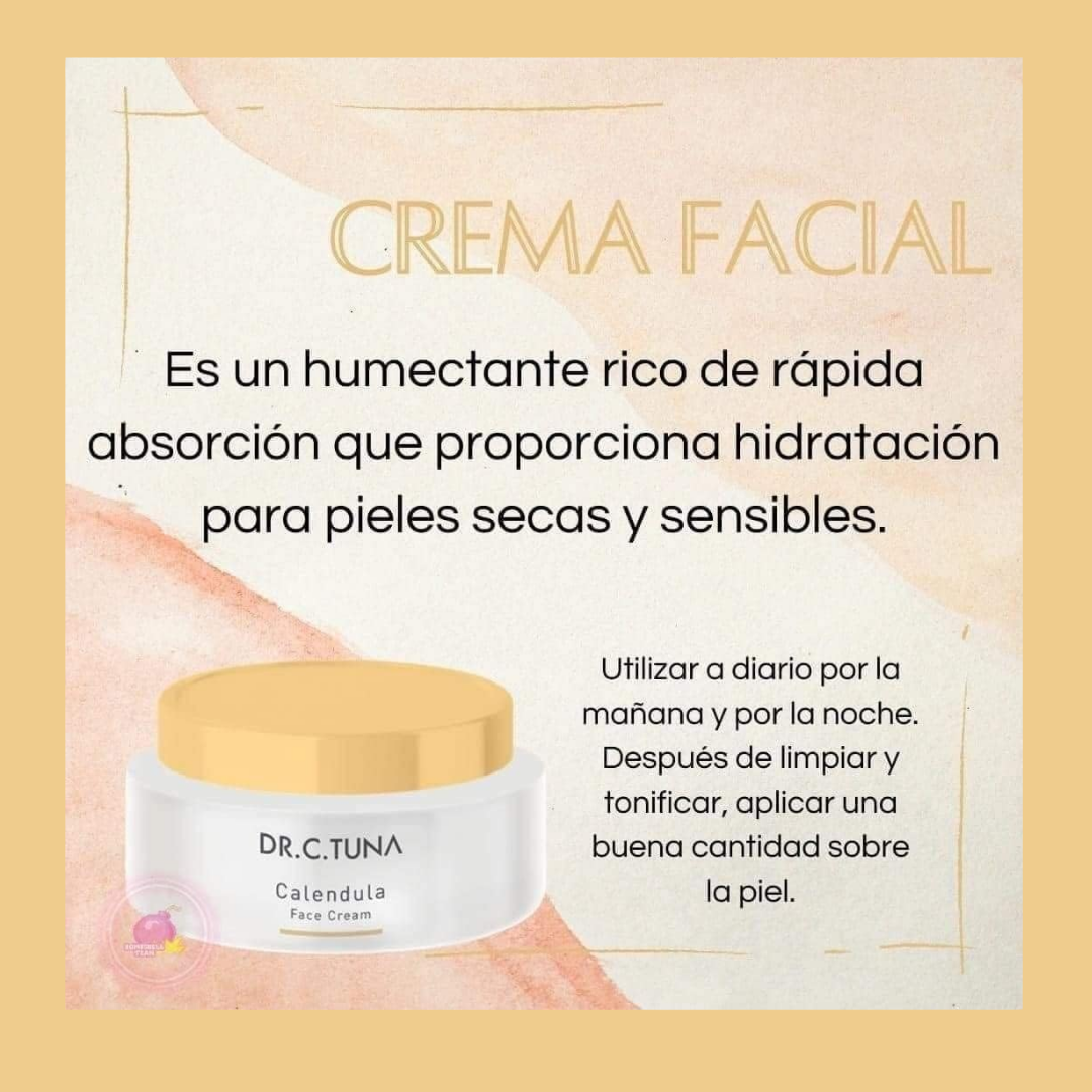 Caléndula Crema Facial Dr. C. Tuna - 50ml