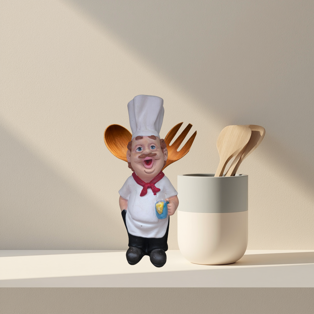 Chef Porta Utensilios  - Arte Vivo - 6x23cm