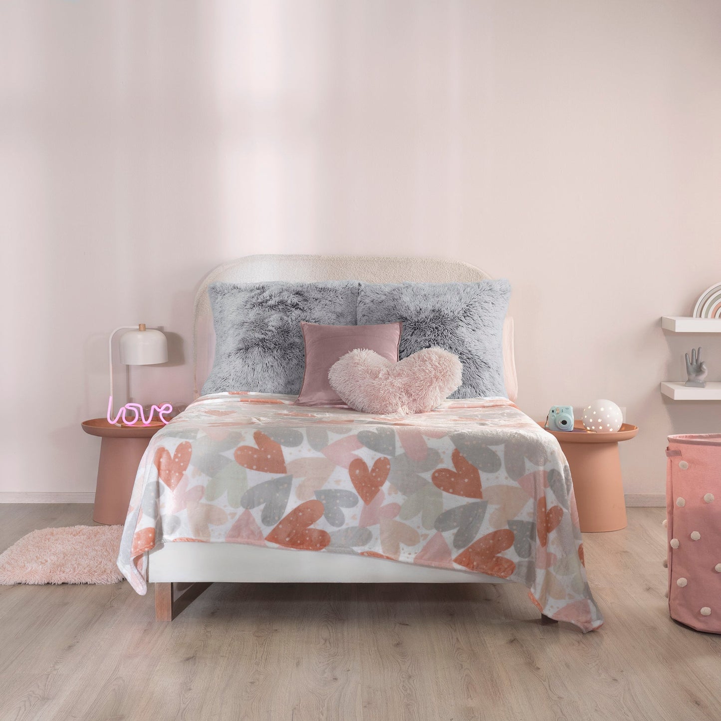 Cobertor Ligero MAT/IND Love - Cama MAT/IND - 1.80x2.20 m