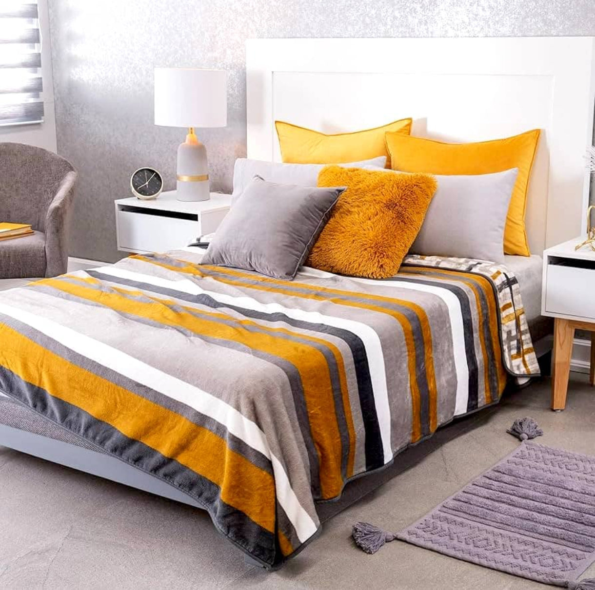 Cobertor Nórdico KS/QS Praga - Cama KS/QS - 2.40x2.20m