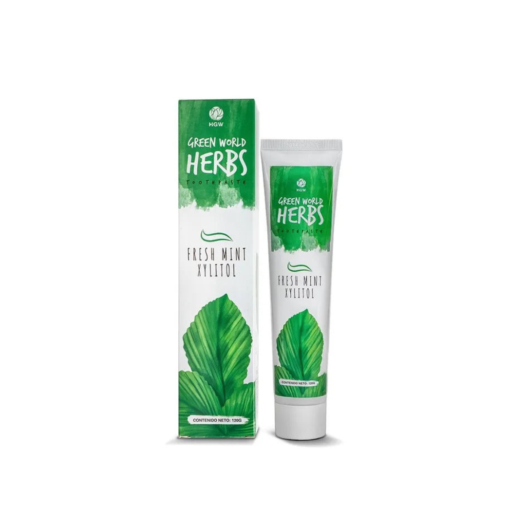 Crema Dental Green World Herbs - HGW - 120gr