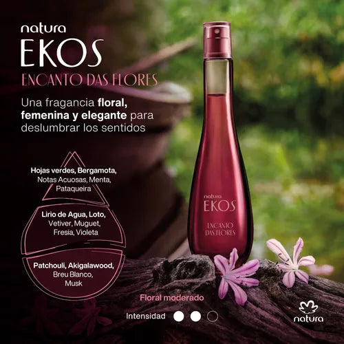 Encanto de Flores Ekos – Eau de Toilette – 100ml – Floral/Amaderada