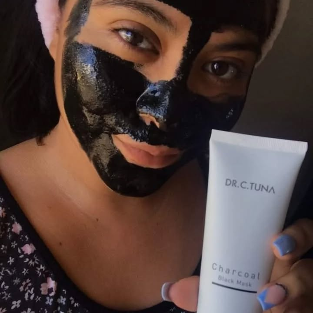 Estuche Charcoal Dr. C. Tuna – Mascarilla 80ml + Tónico 125ml – Carbón Activado