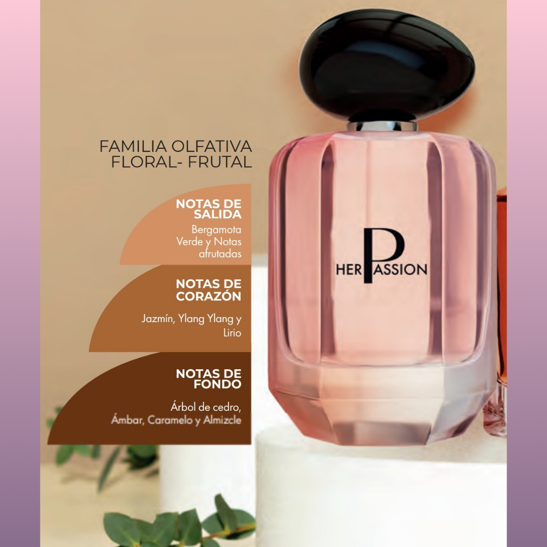 Estuche Her Passion – Eau de Parfum 60ml + Máscara de Pestañas Volume Limitless 14ml