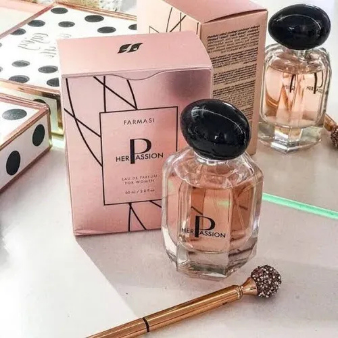 Estuche Her Passion – Eau de Parfum 60ml + Máscara de Pestañas Volume Limitless 14ml