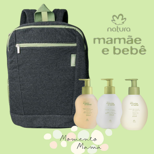 Estuche  Pañalera Mamá y Bebé – Loción 200ml + Shampoo 200ml + Jabón Líquido 200ml