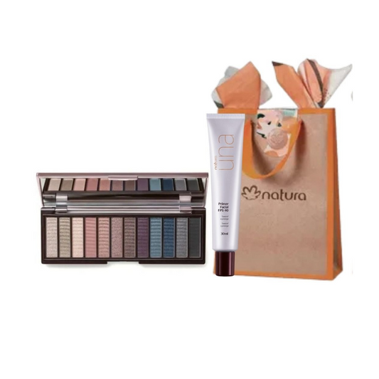 Estuche Maquillasje Una – Maxxi Palette 11.28g + Primer Facial 30g