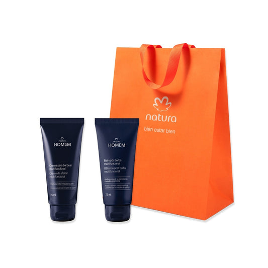 Estuche Homem Rutina Barba – Gel Afeitar 75g + Bálsamo Pós Barba 75ml