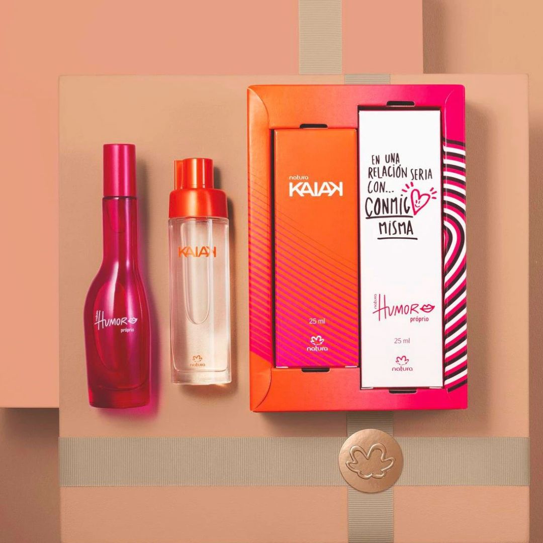 Estuche de Miniaturas Femeninas – Kaik Clásica + Humor Próprio – 25ml c/u