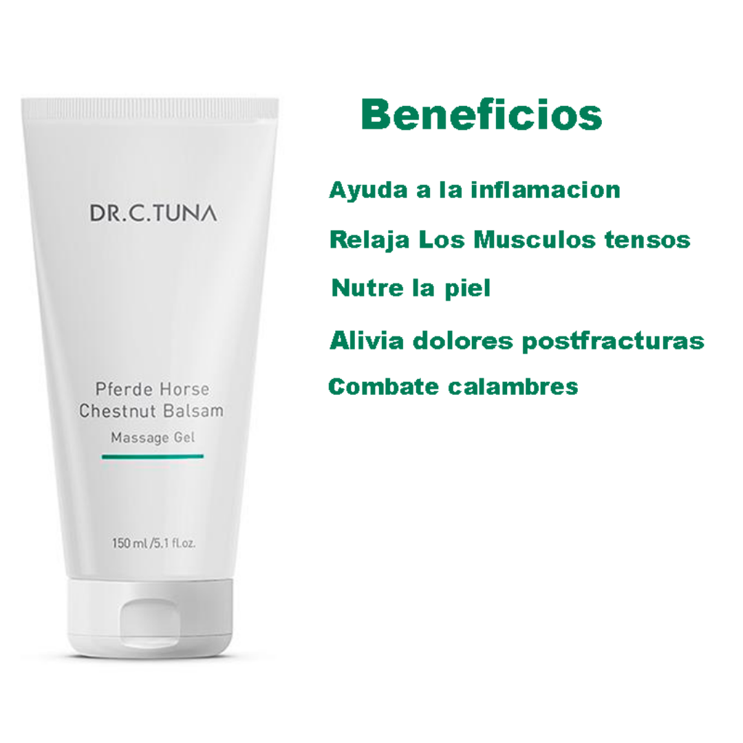 Gel de Masajes Castaña de Indias Dr. C. Tuna – 150ml