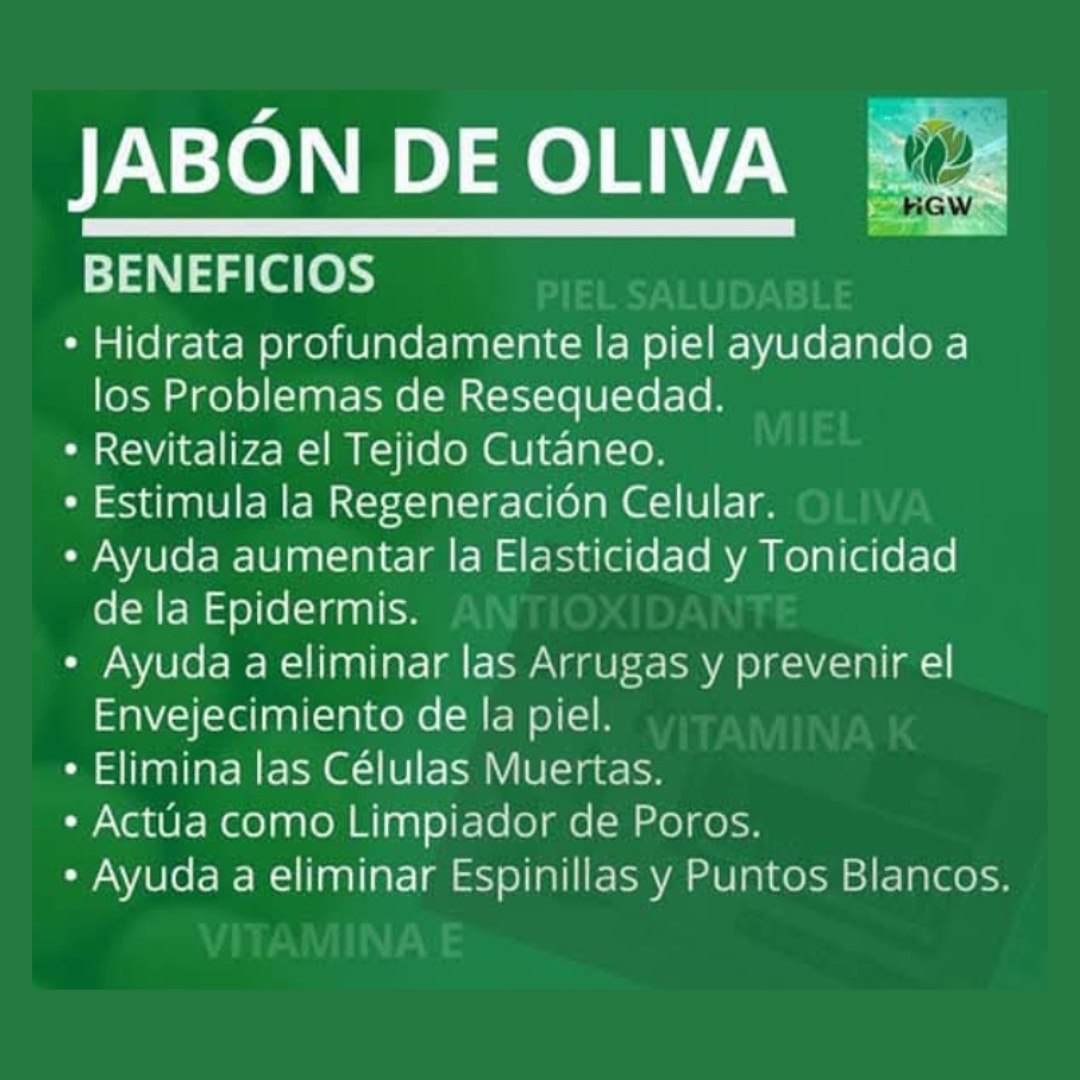 Jabón de Oliva HGW Colombia HGW - 100gr