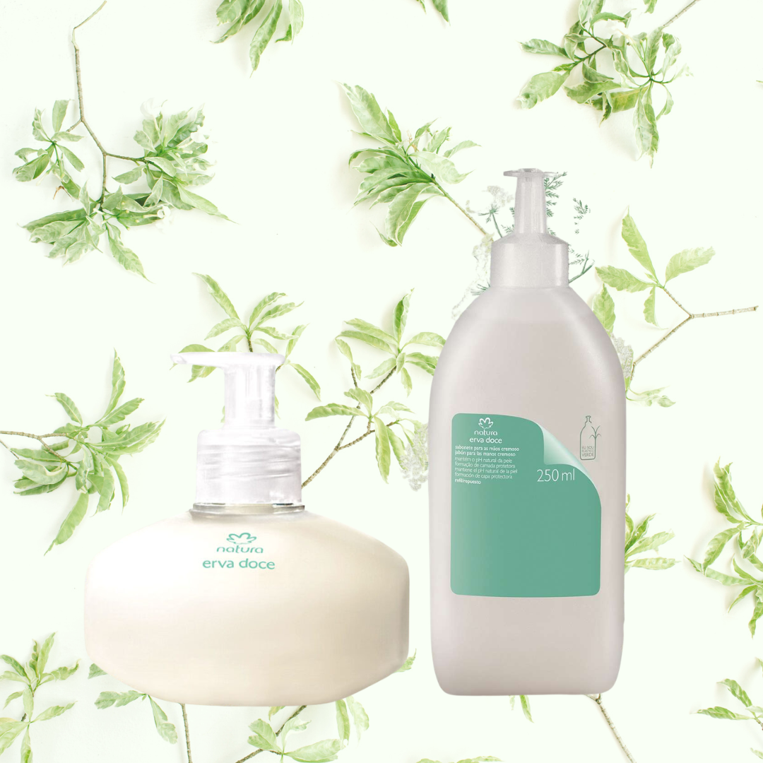 Jabón liquido para manos Eva Dorce - Incluye Repuesto - 250ml c/u