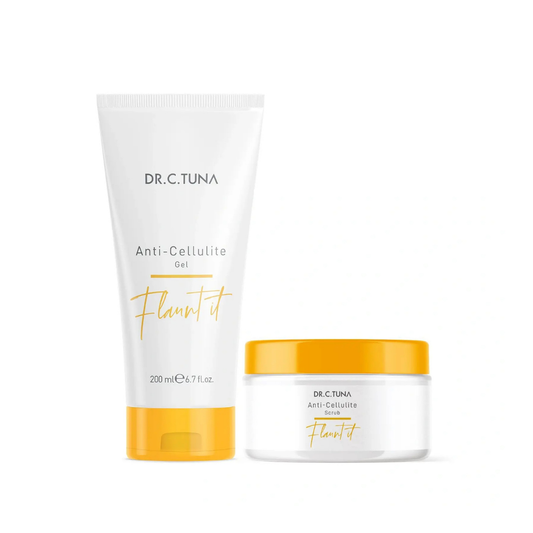 Kit Moldeador Body Sculpting Dr. C. Tuna – Gel Caliente 200ml + Scrub Exfoliante 200ml