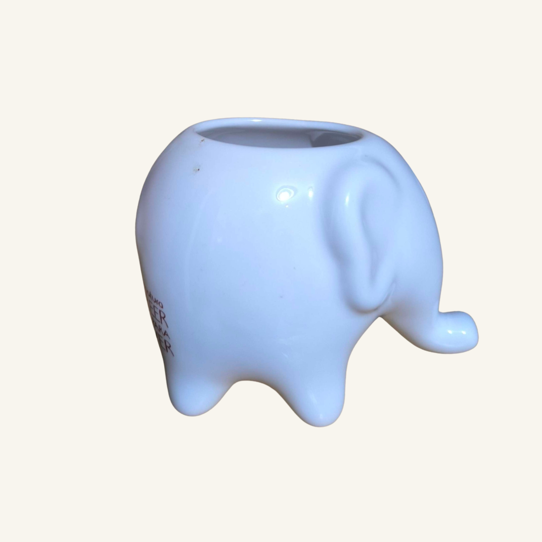 Materita Elefante Blanca – 14x11cm