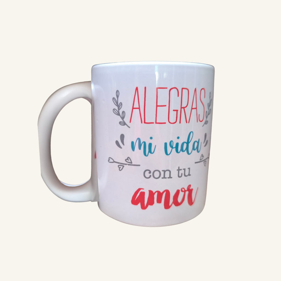 Mug Mamá – D: 8.3 cm x Alto 9.7 cm