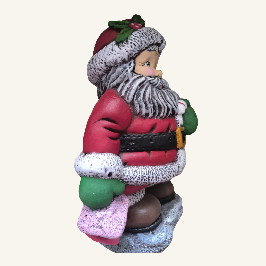 Papá Noel Rojo – Arte Vivo – 16x27 cm