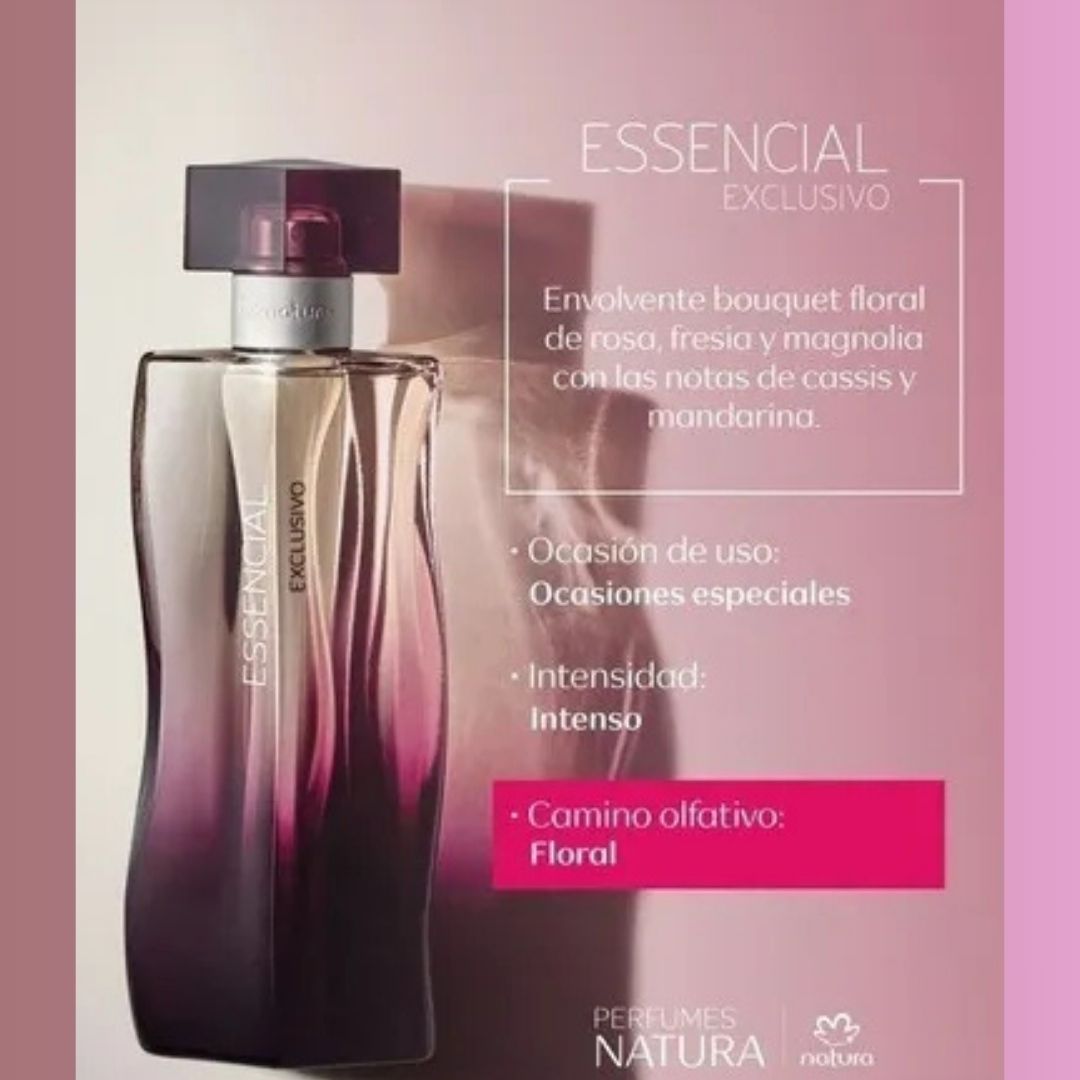 Estuche Essencial Exclusivo Femenino – Eau de Parfum – 50ml + Desodorante Hidratante Corporal 125 ml
