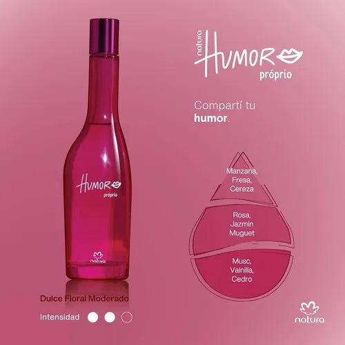 Humor Própio Femenino – Eau de Toilette – 75ml – Frutal