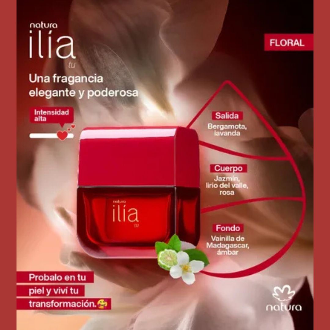 Ilía Tu Femenino – Eau de Parfum – 50ml – Floral Amaderado