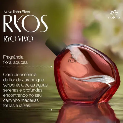 Ryo Vivo Ekos Femenino – Eau de Toilette – 75ml – Floral Acuoso