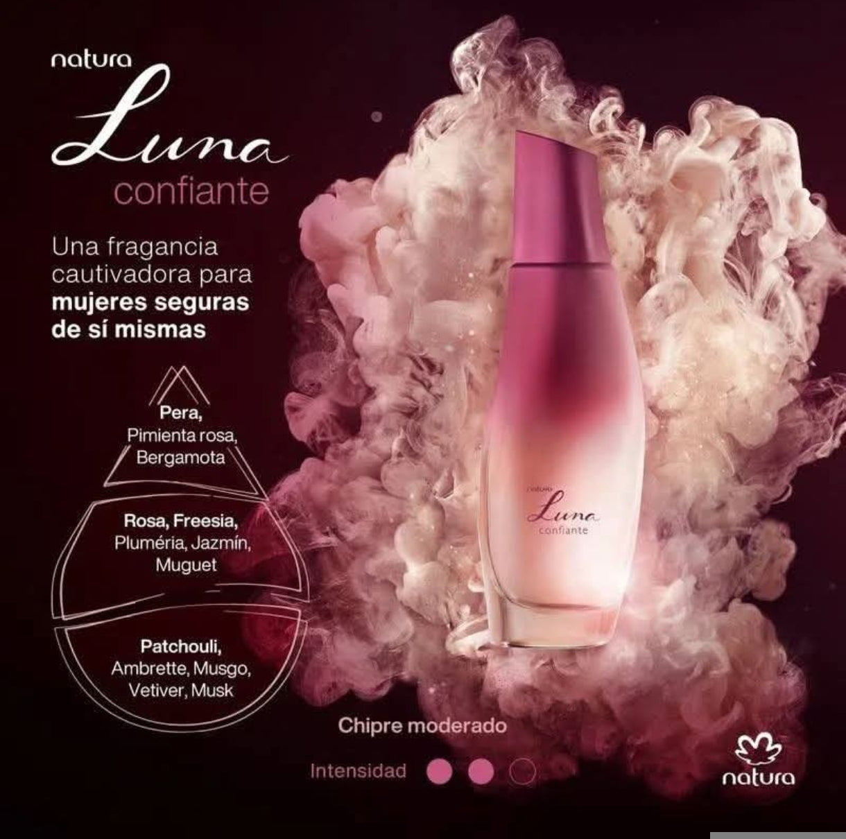 Luna Confíate Femenino – Eau de Toilette – 75ml – Chipre Floral