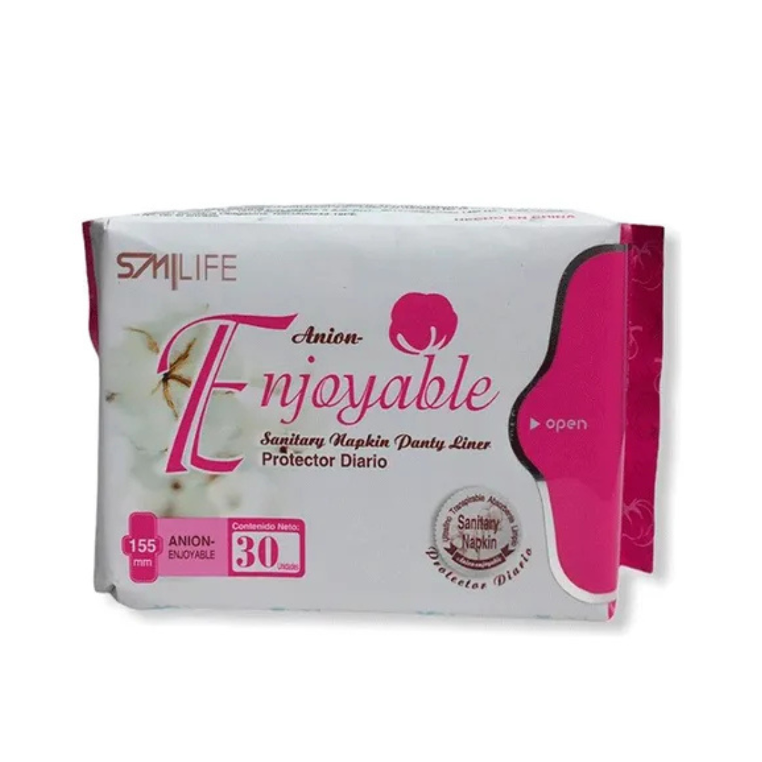 Protectores Diarios Con Aniones  - Smilife  HGW - 30 Uds.