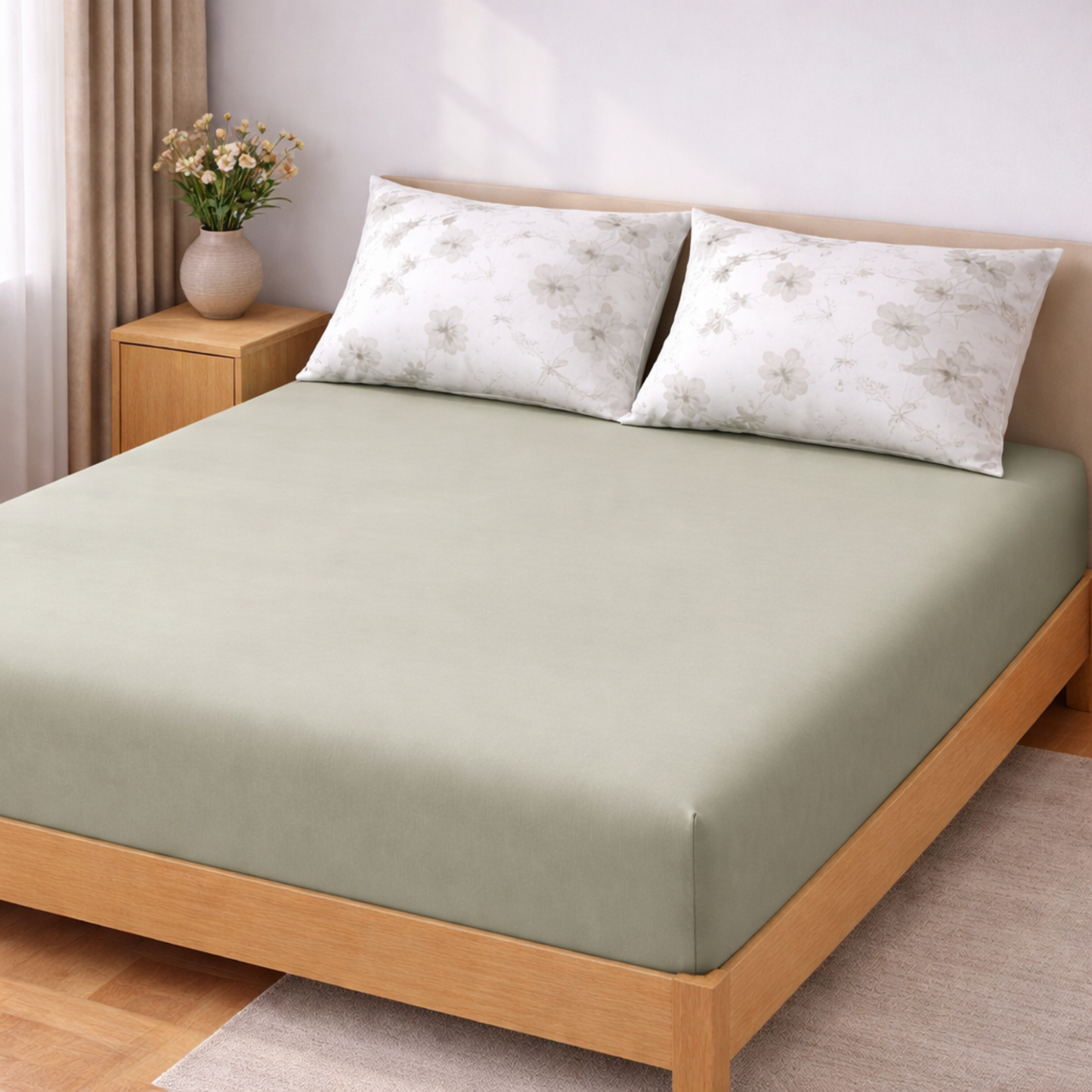 Sábanas Estampada MAT Trébol – La Mia Stanza - Cama Doble
