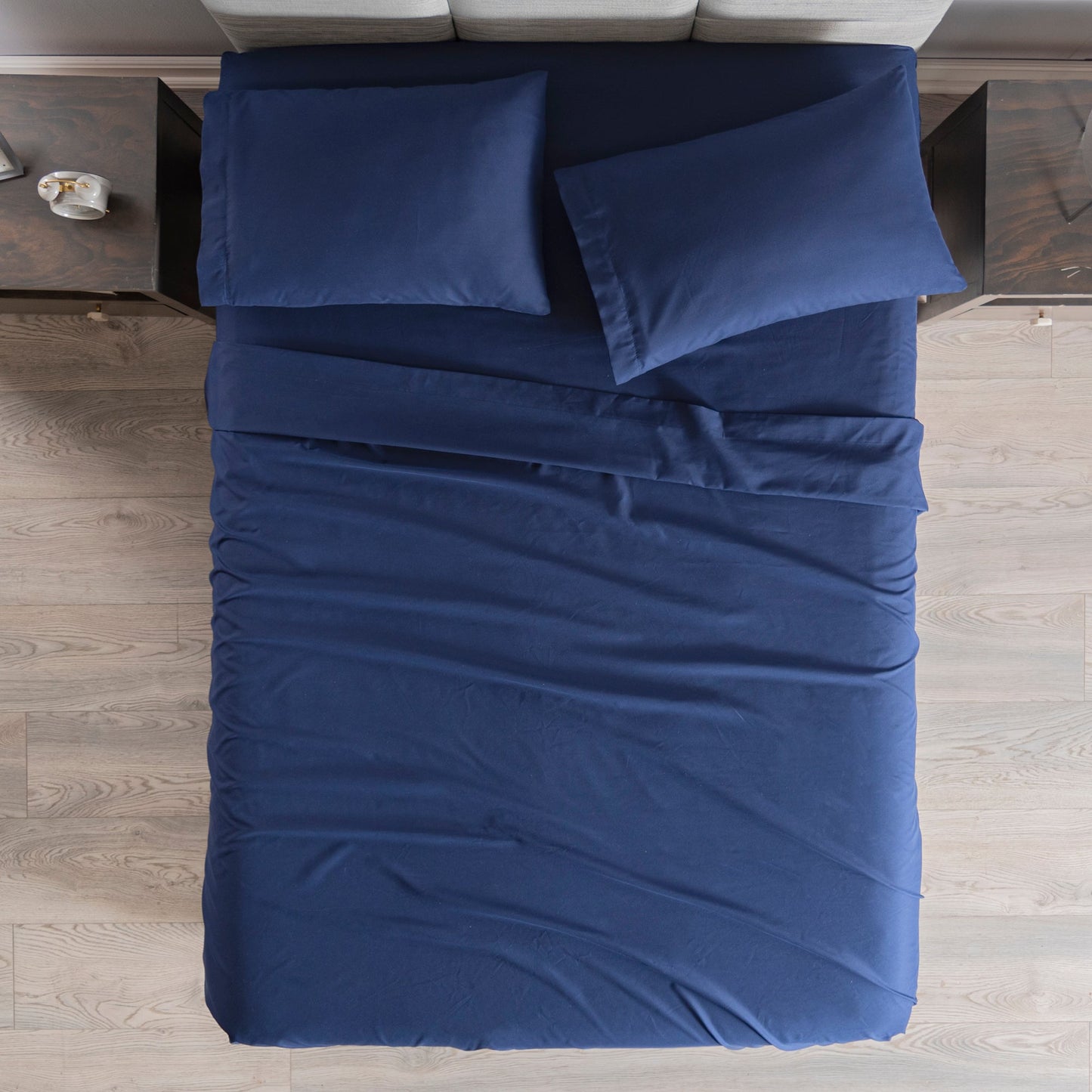 Sábanas Viasoft IND Marino – Cama Sencilla