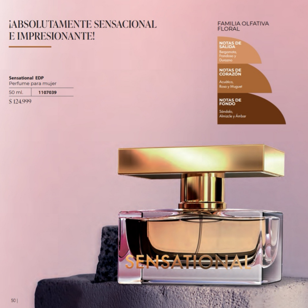Sensational Femenino – Eau de Parfum – 50 ml