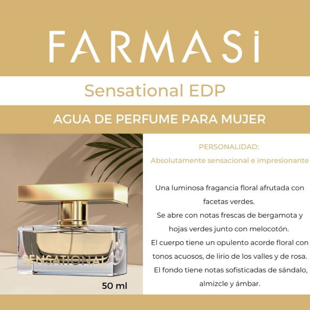 Sensational Femenino – Eau de Parfum – 50 ml