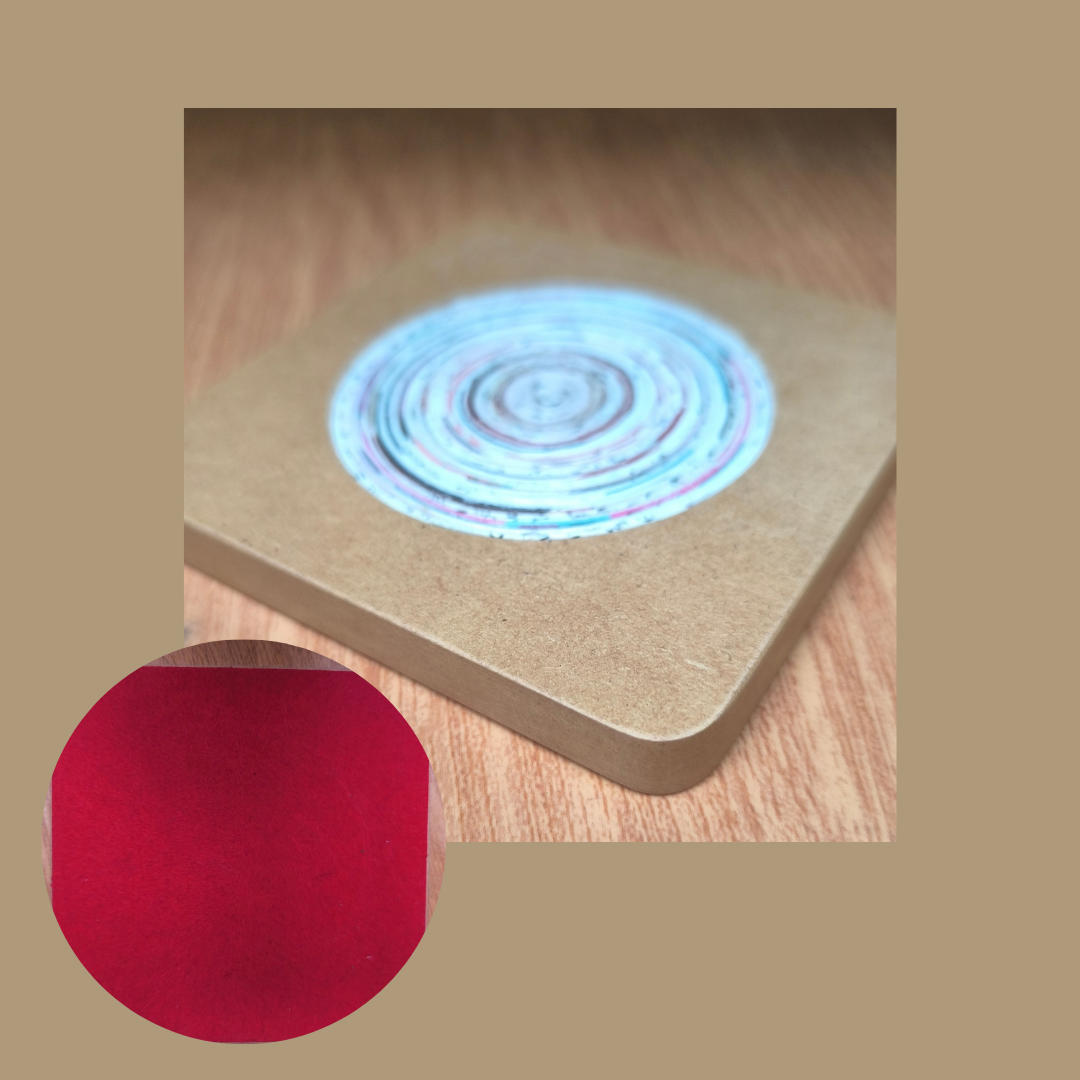 Set x2 Portavasos con Revistas – Creer Para Ver – 10x10cm