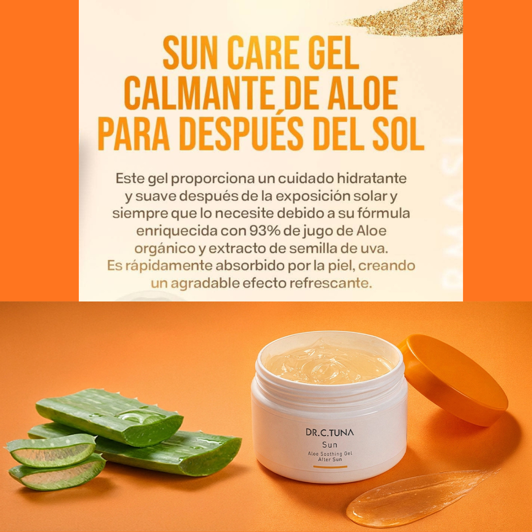 Sun Gel Calmante de Aloe Post Sol Dr. C. Tuna – 110 ml