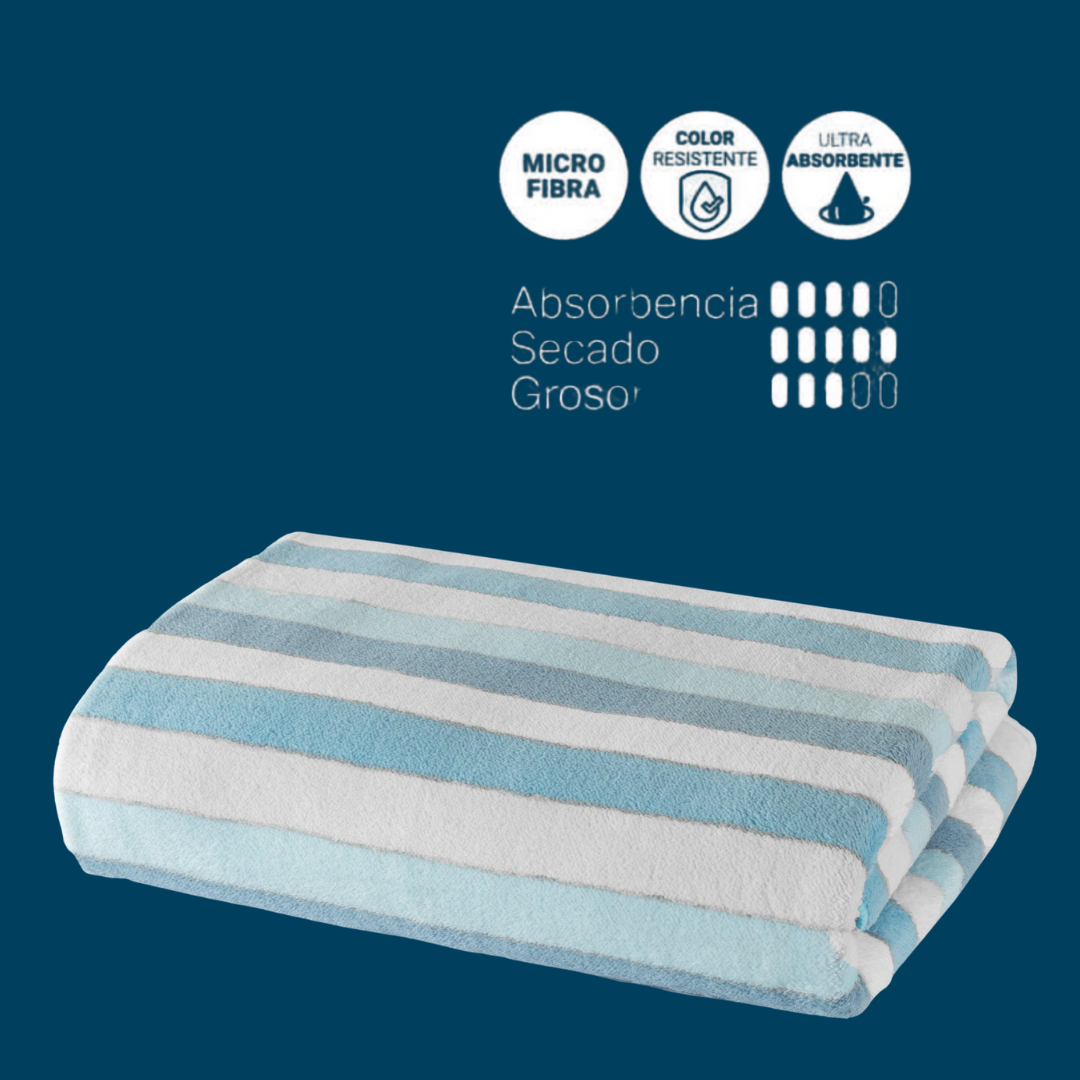 Toalla Mawi Baño Franjas – 0.90x1.50m