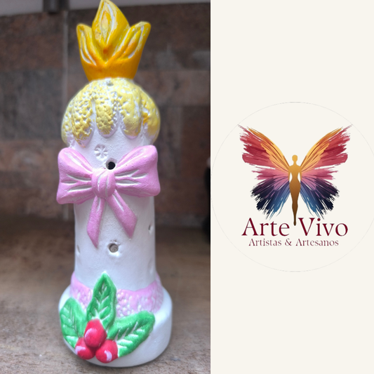 Vela Navideña – Arte Vivo – 7x20cm